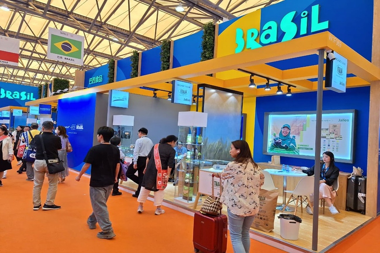 Empresa Gengibirra Mangarataya participou, no período de 28 a 30 de maio, da Sial China, em Shanghai