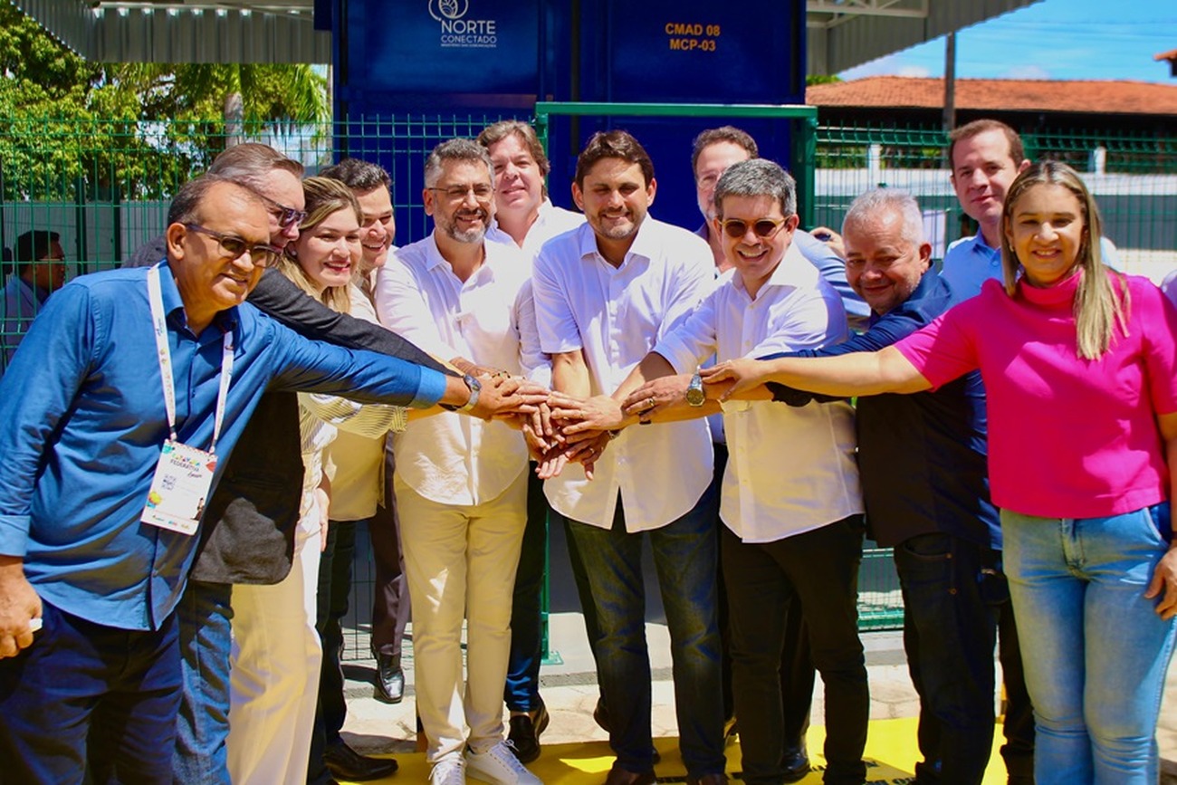 A iniciativa integra o programa Norte Conectado, do Governo Federal