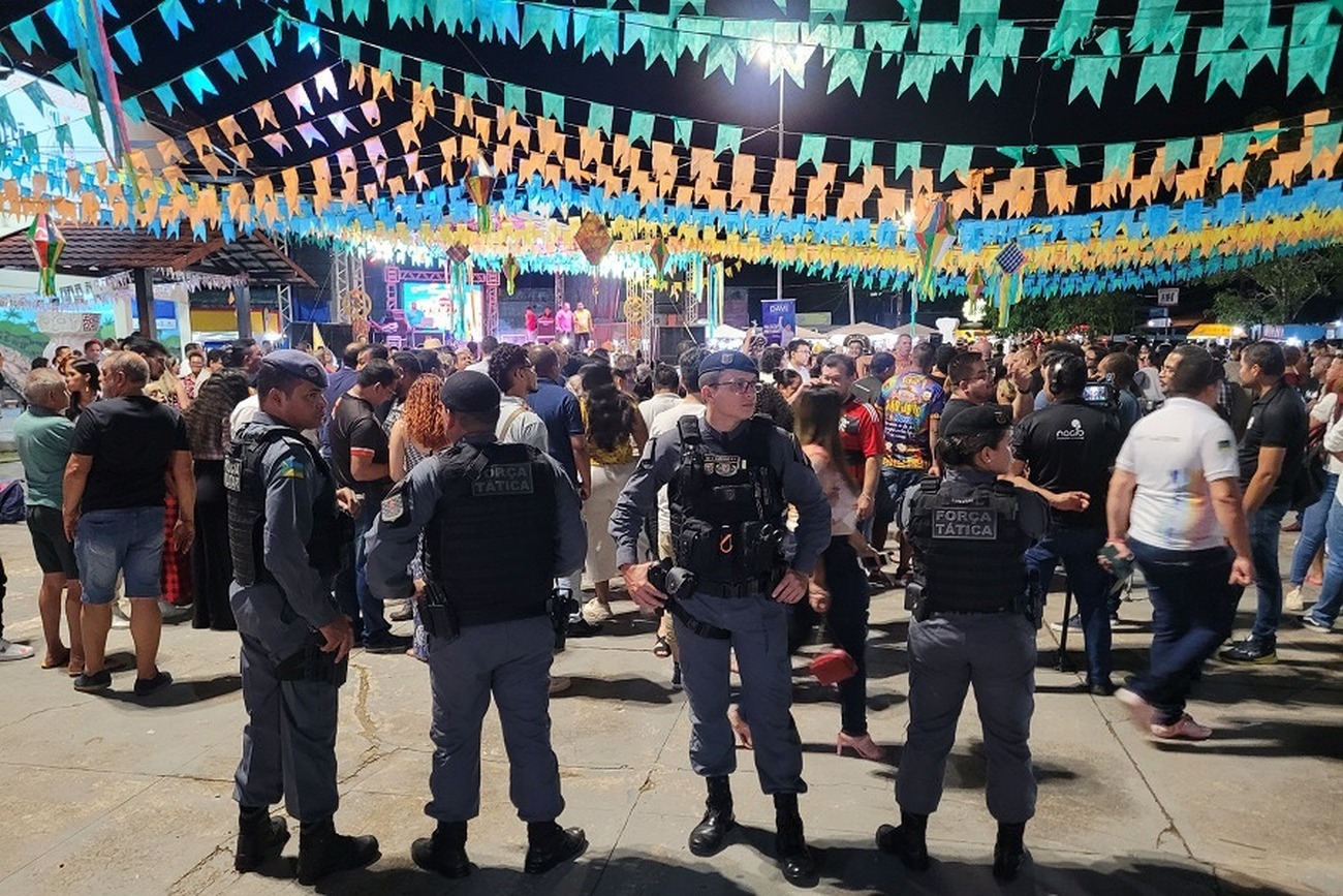 Os agentes da segurança pública do Estado vão atuar com uso de tecnologia, dentro e fora da área da Cidade Junina