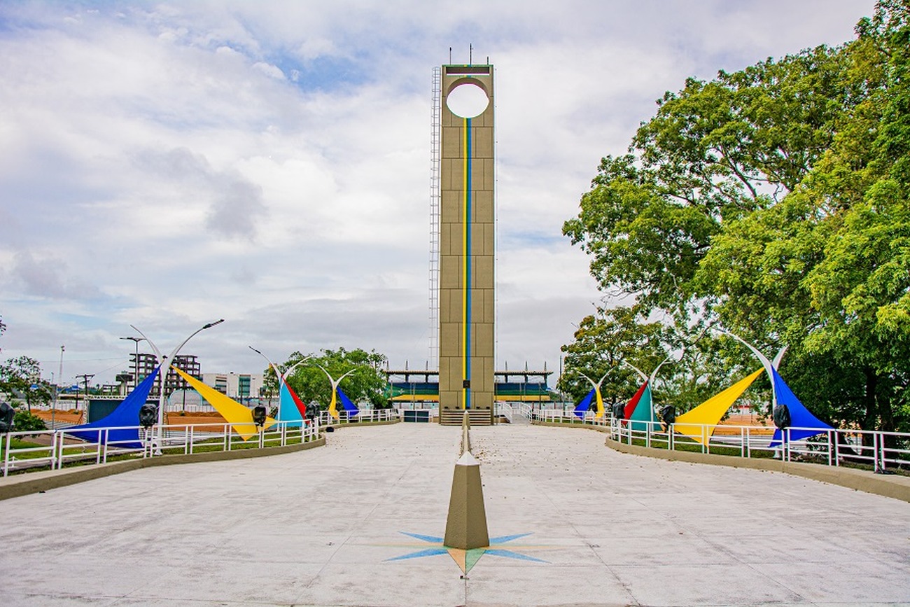 Monumento Marco Zero do Equador, em Macapá