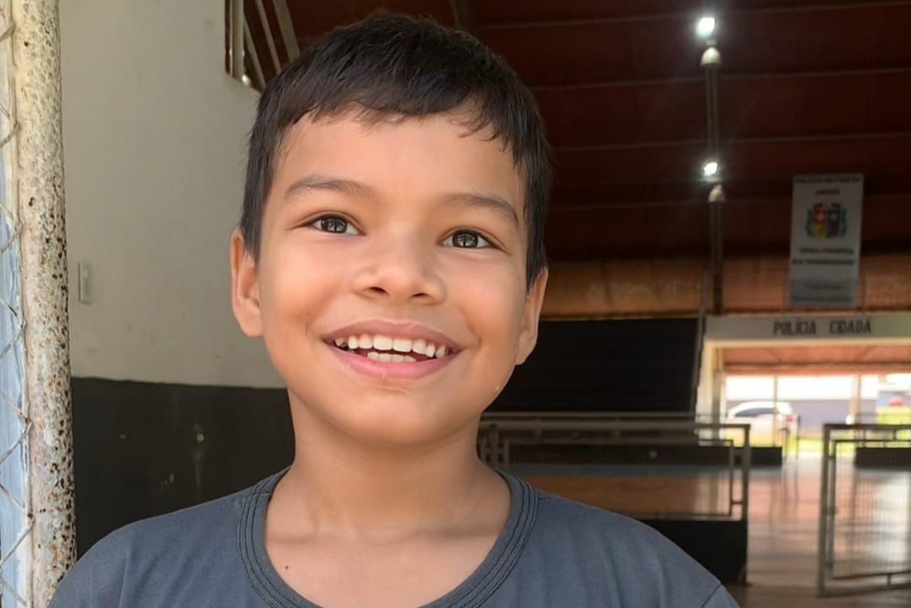 Erick está no segundo ano consecutivo no projeto e sonha em ser jogador profissional
