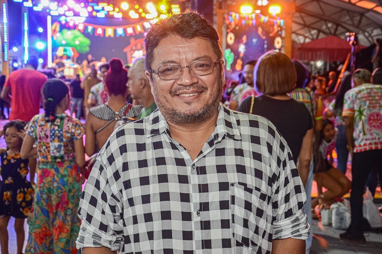 O consultor Rogério é integrante da quadrilha ‘Simpatia da Juventude’, campeã do 6º Forrozão do Primo Sebastian