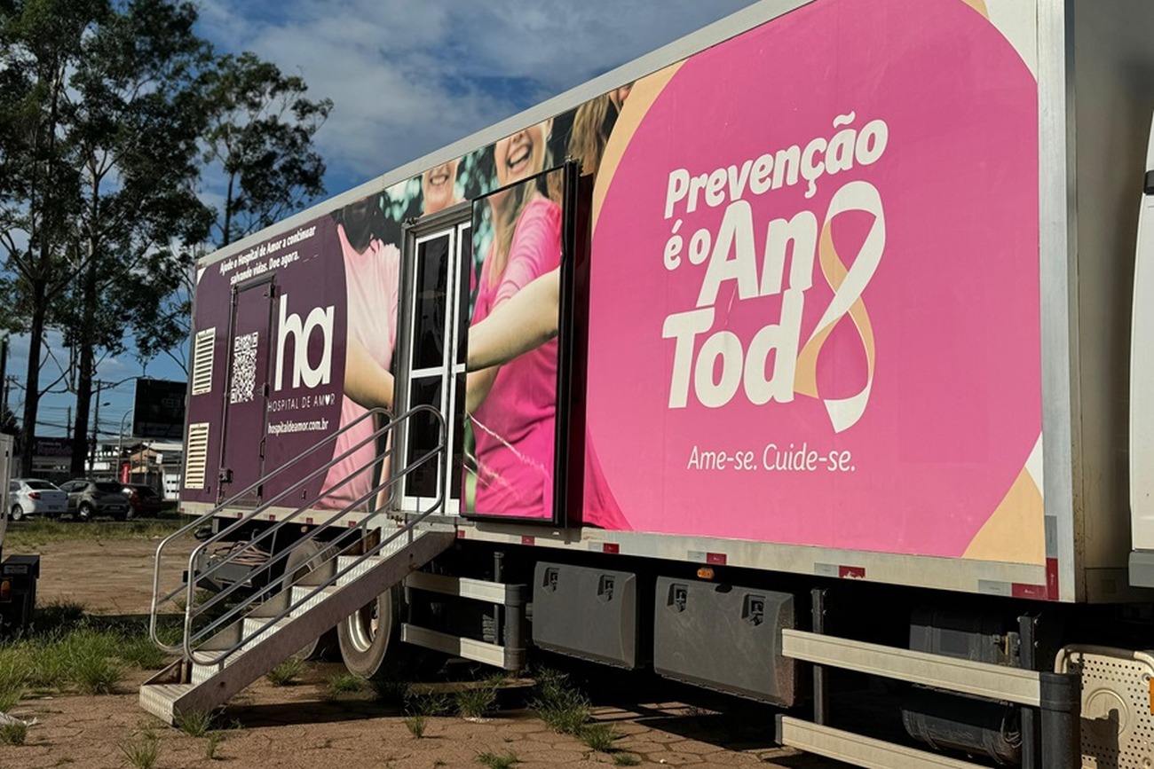 A carreta segue no estacionamento do Hospital Estadual de Santana até o dia 31 de maio