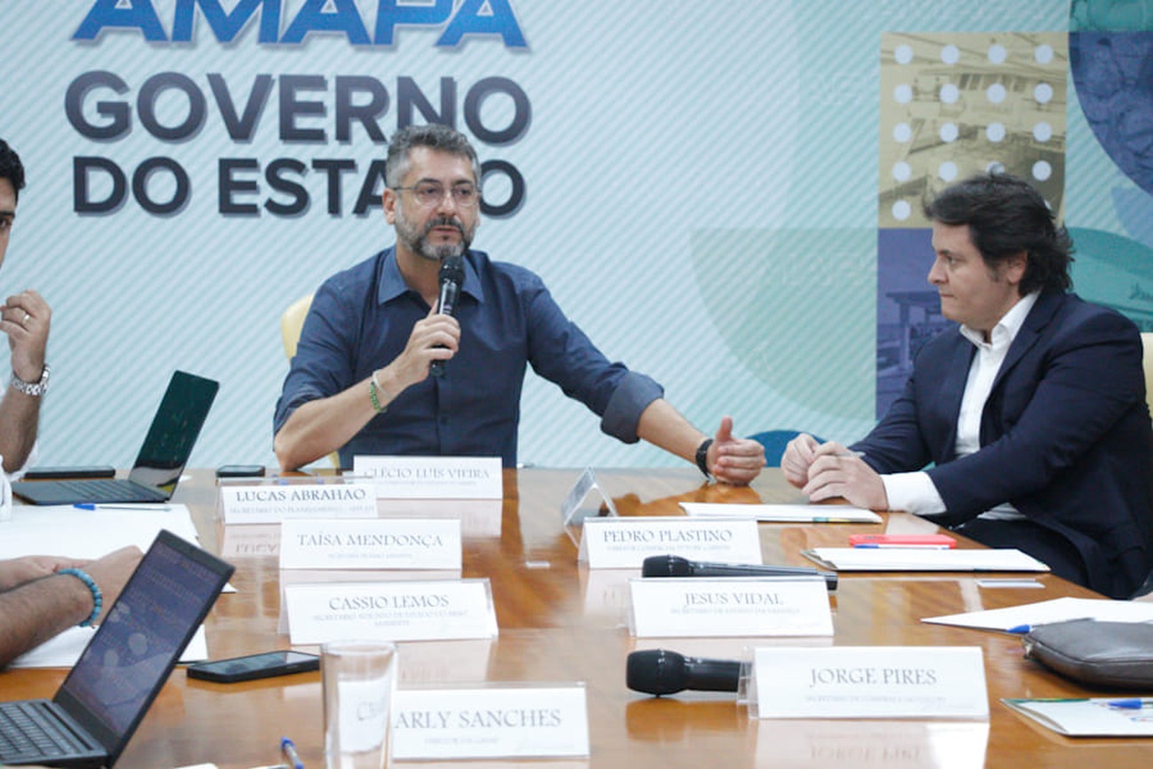 Reunião com o governador Clécio Luís evidenciou os caminhos para o desenvolvimento sustentável no Amapá