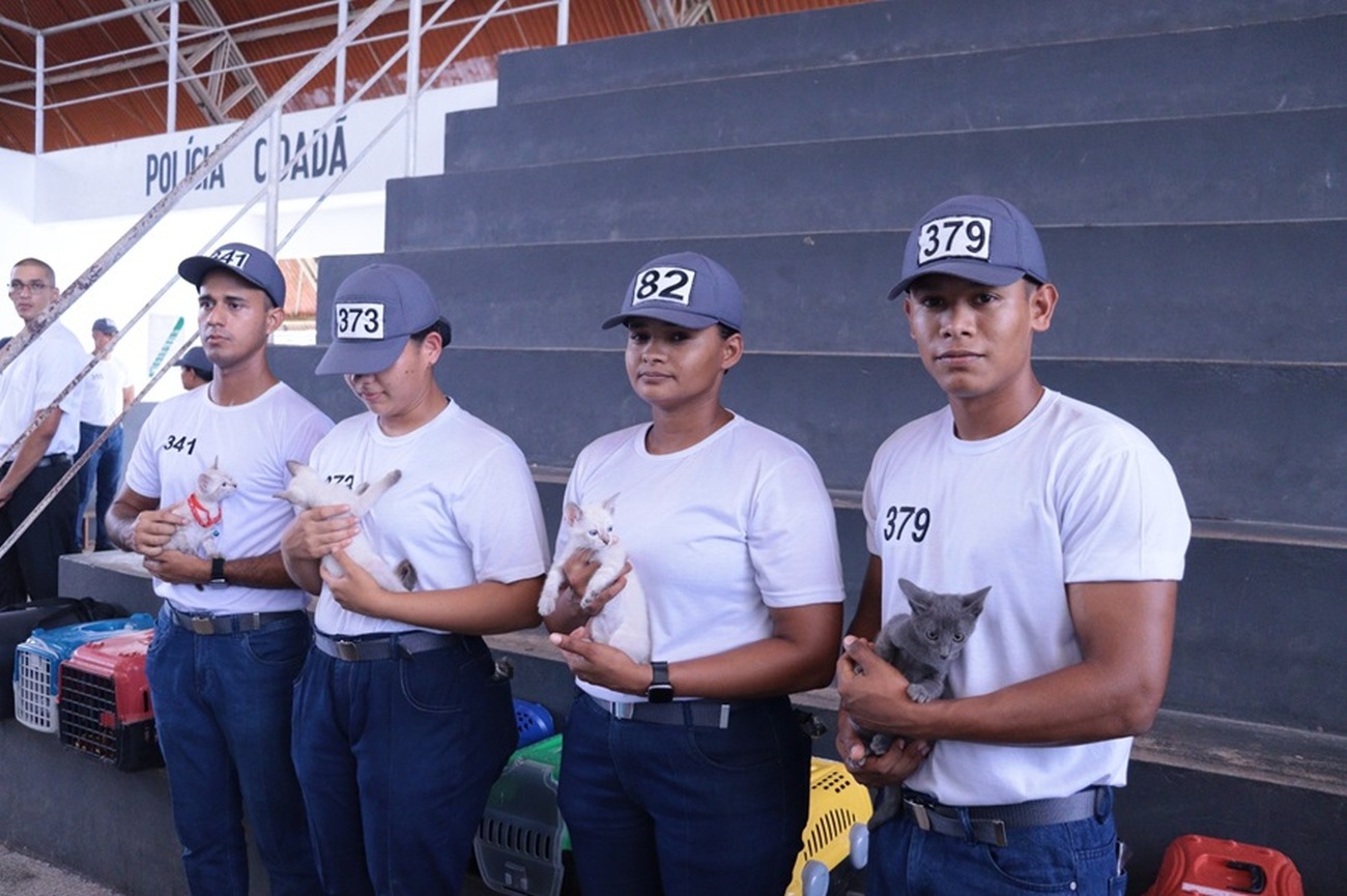 O incentivo à adoção responsável faz parte da programação do aniversário de 80 anos da Polícia Militar do Amapá