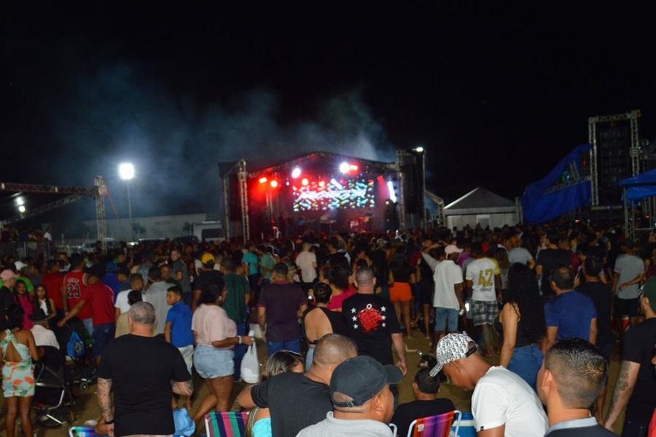 Munícipio recebeu o show da aparelhagem Mega Principe Negro com estrutura do Governo do Estado
