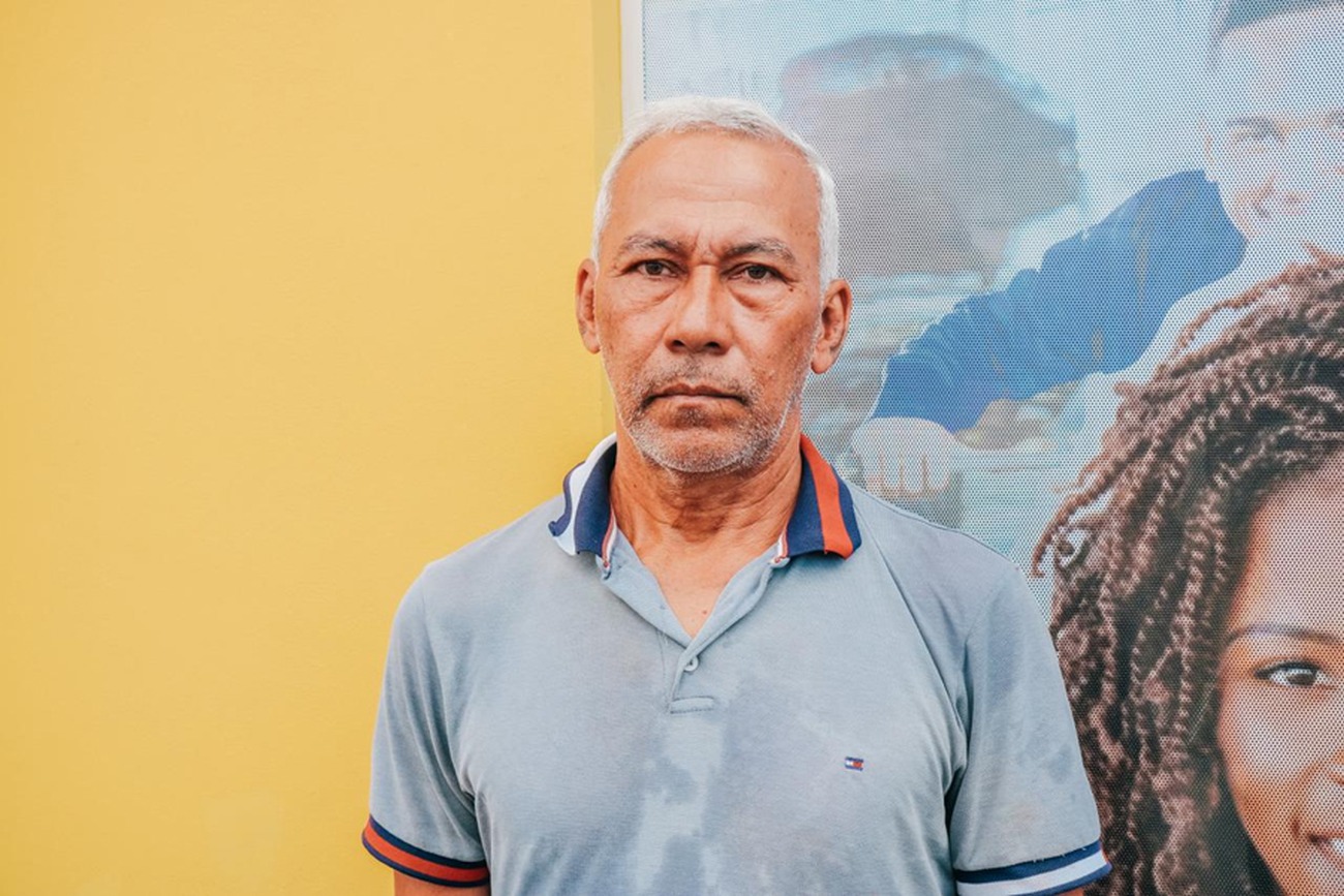 Raimundo busca uma oportunidade na área de serviços gerais