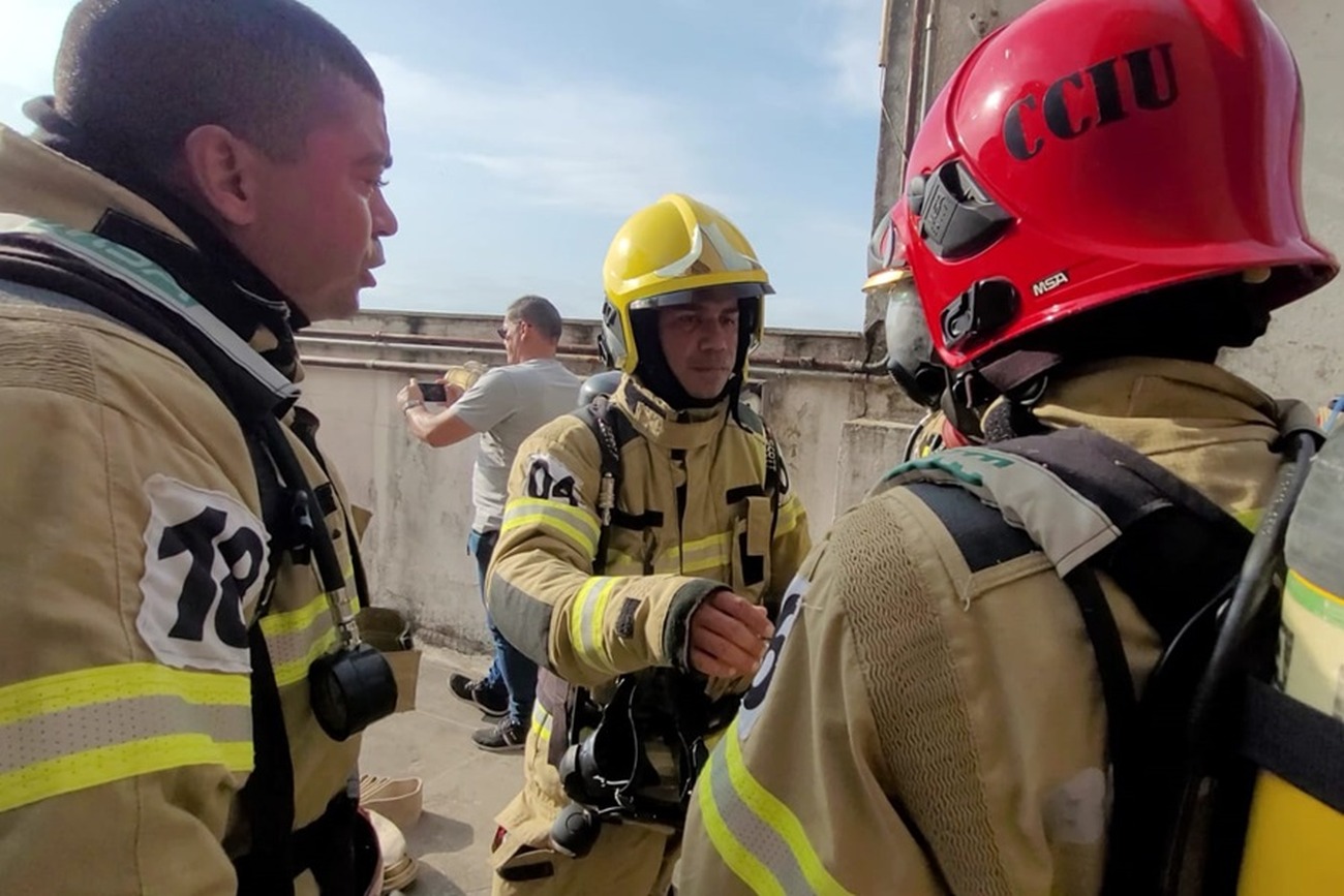 O Corpo de Bombeiros Militar reforça segurança da população durante Festa de São Tiago