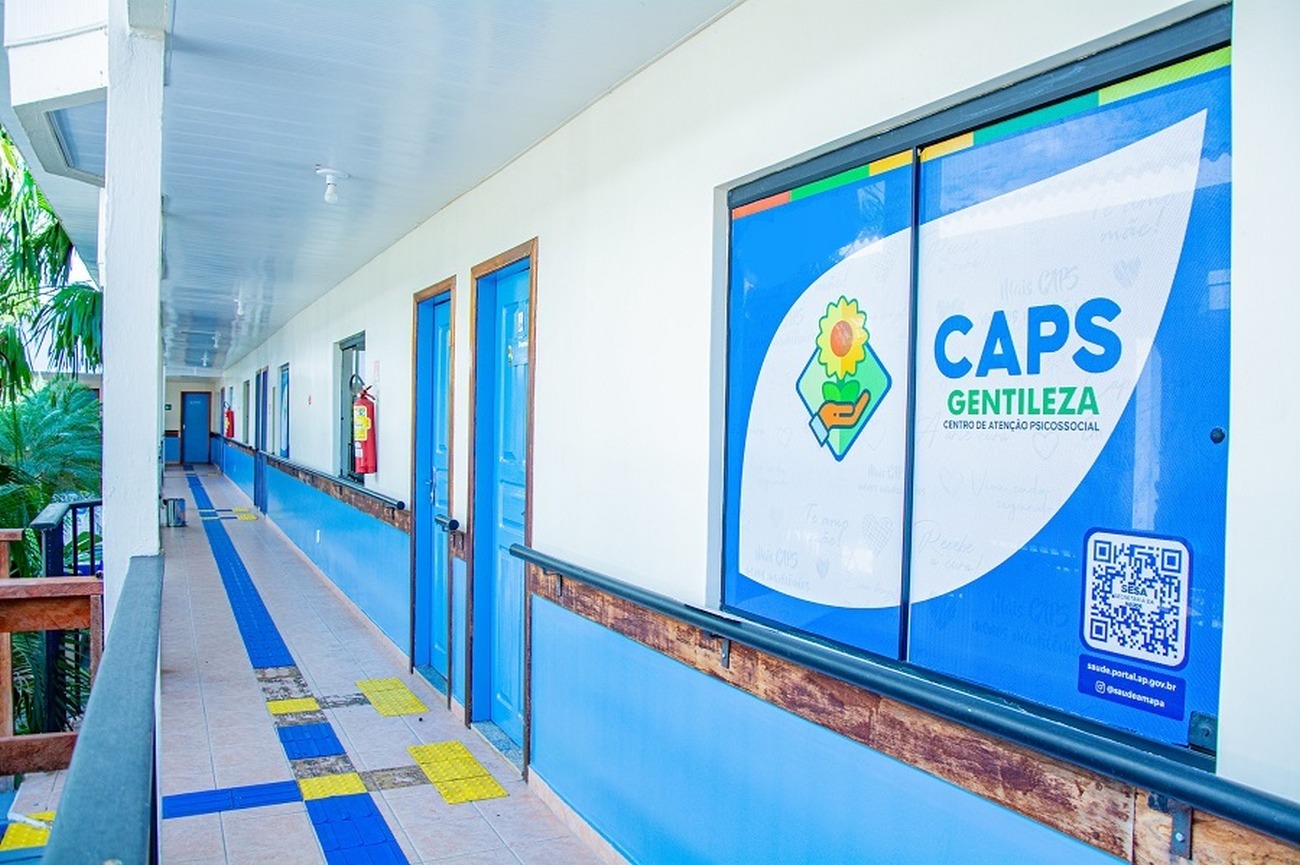 Caps Gentileza e Caps AD integram serviços disponibilizados pelo Governo do Estado