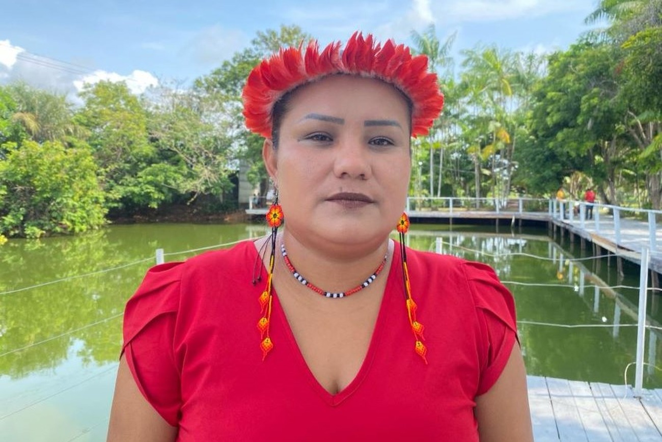 A indígena, hoje, lidera a comunidade Espírito Santo, em Oiapoque