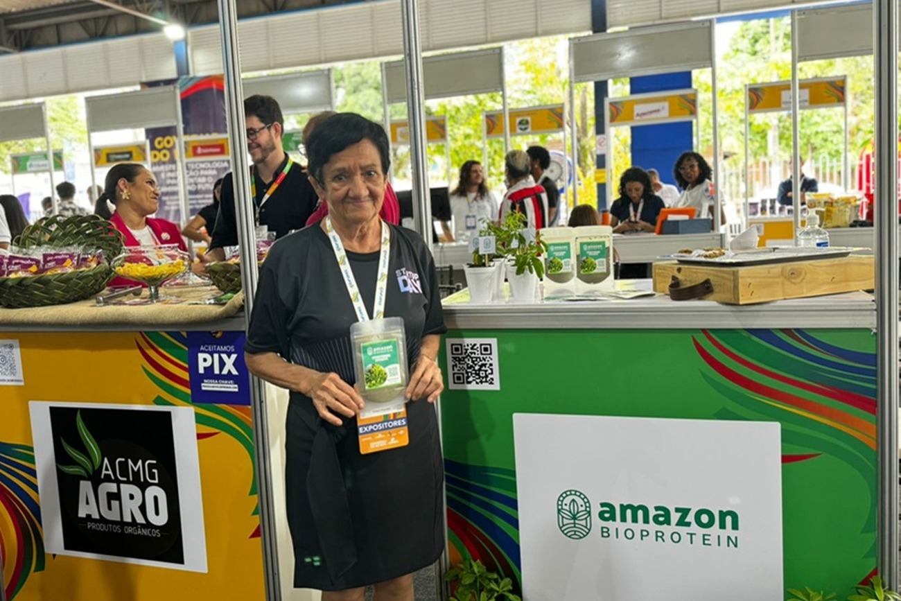 Aos 76 anos, Antônia Bezerra é fundadora da Amazon Bioprotein