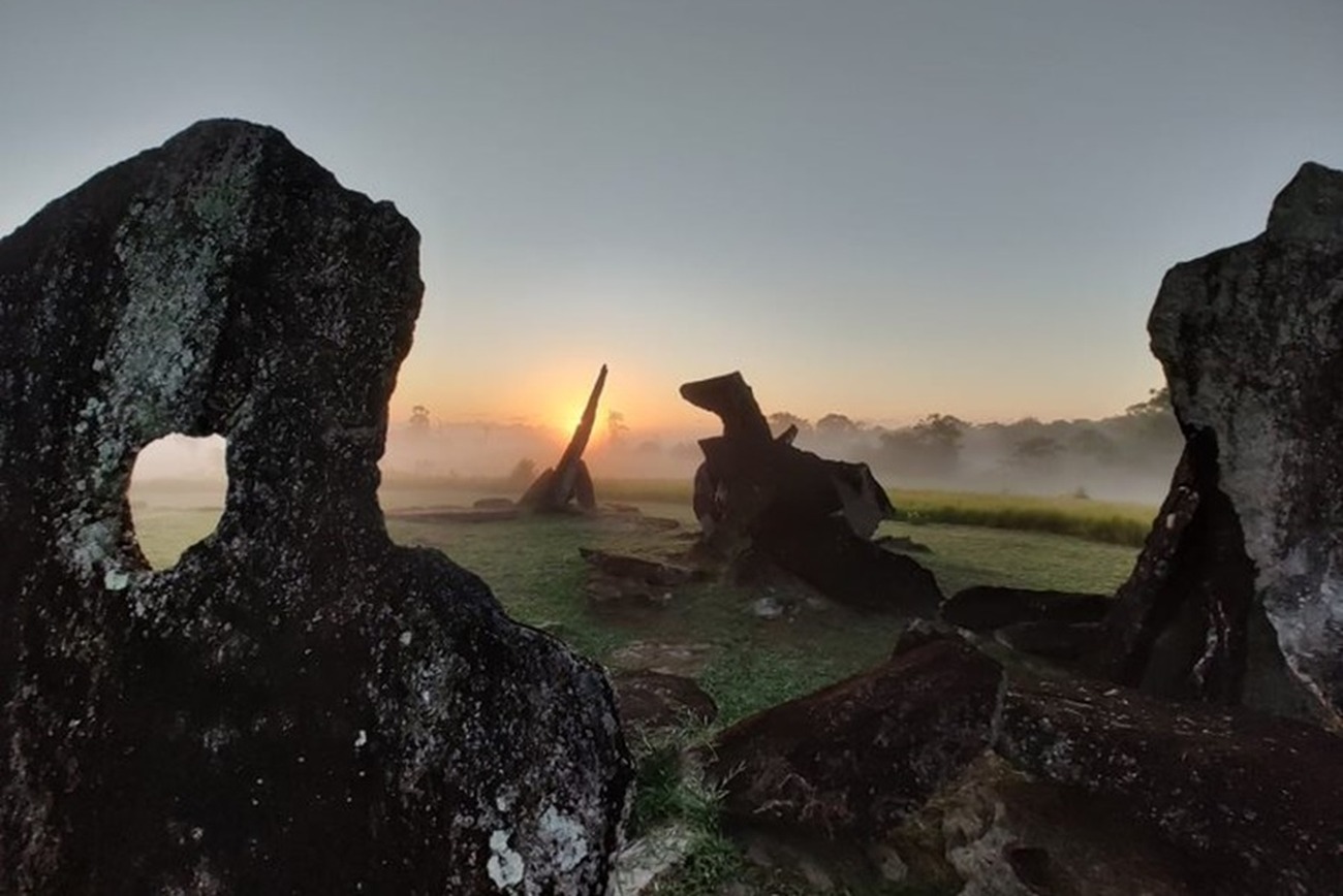 Sítio arqueológico do solstício também conta com uma base de pesquisas do Iepa