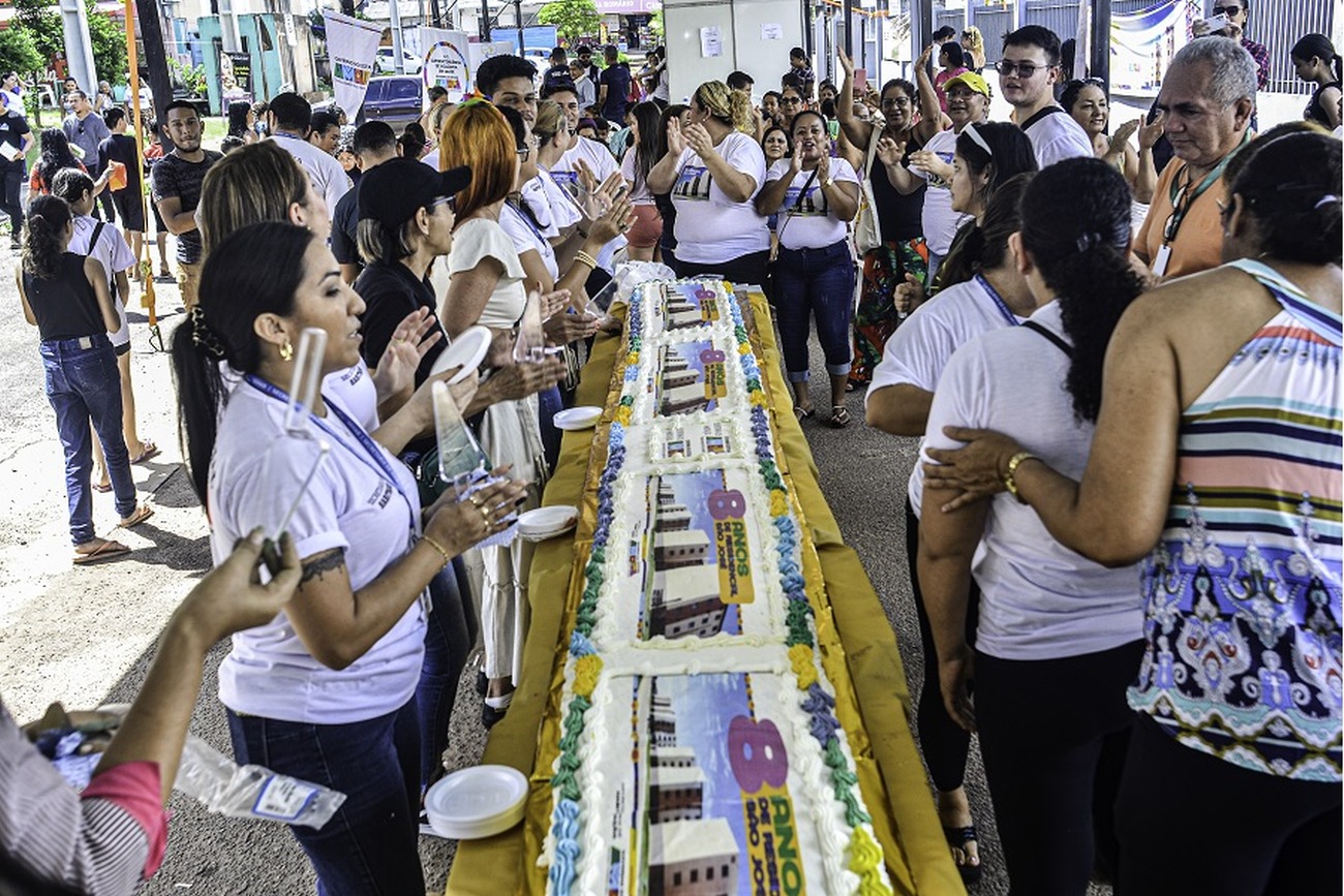 Foram ofertados serviços de cuidados e bem estar à saúde