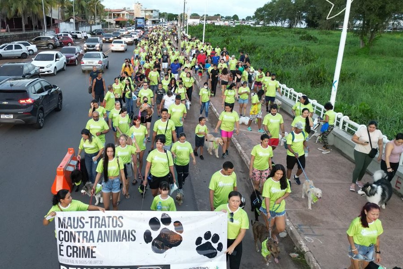 Percurso teve início no Parque do Forte e seguiu até o Trapiche Santa Inês
