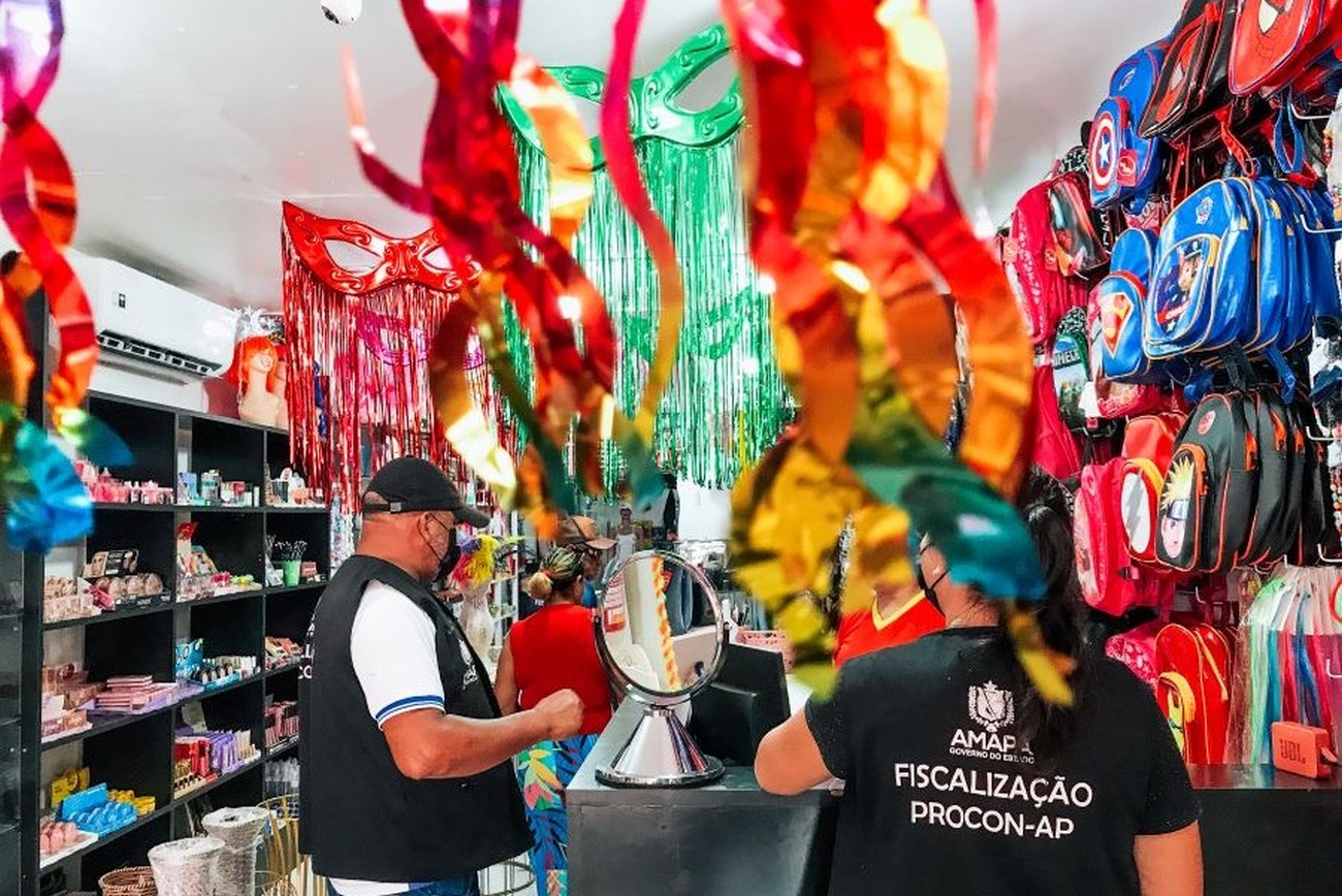 Primeira fase da Operação Procon Folia é focada em orientações para os comerciantes