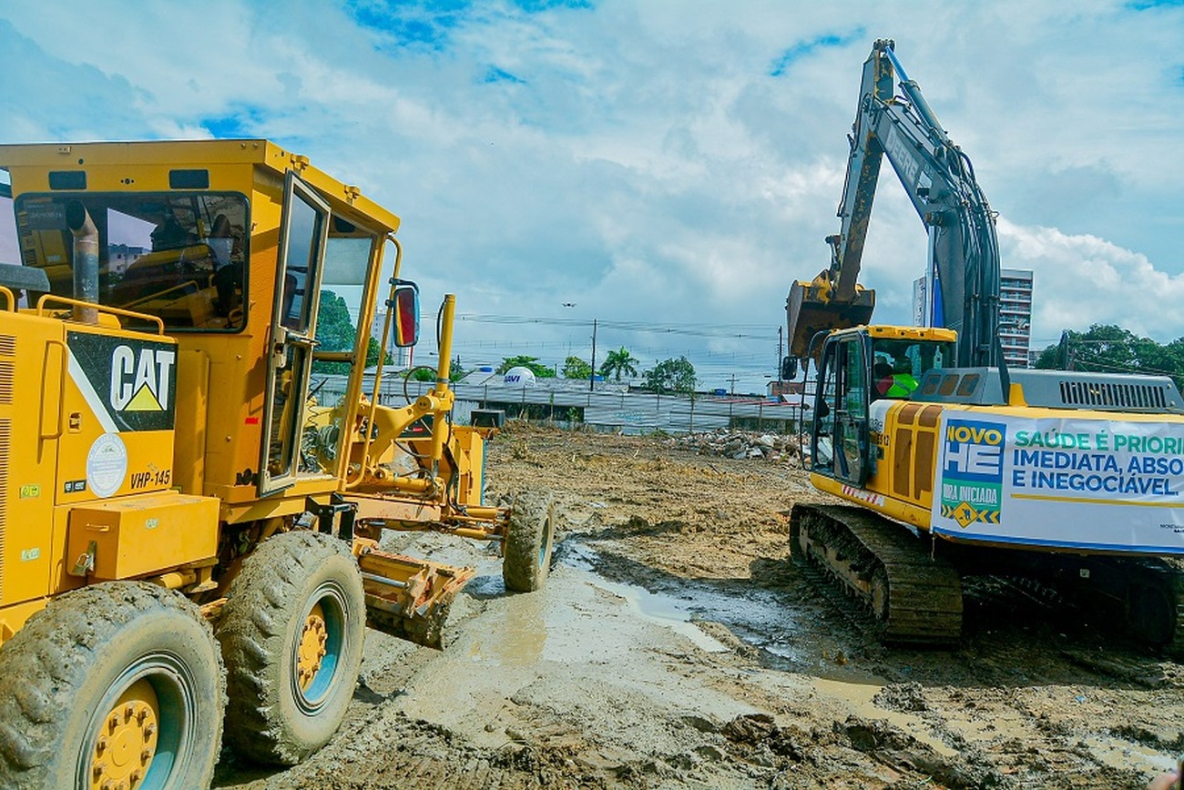 O novo hospital será construído em uma área de 15 mil metros quadrados,