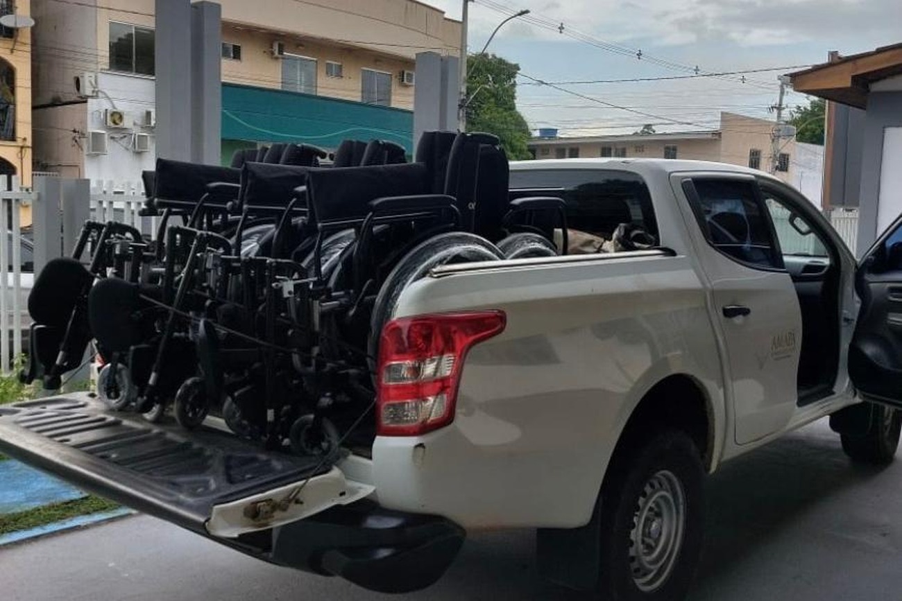 A entrega foi coordenada pelo Centro de Reabilitação do Amapá (Creap)