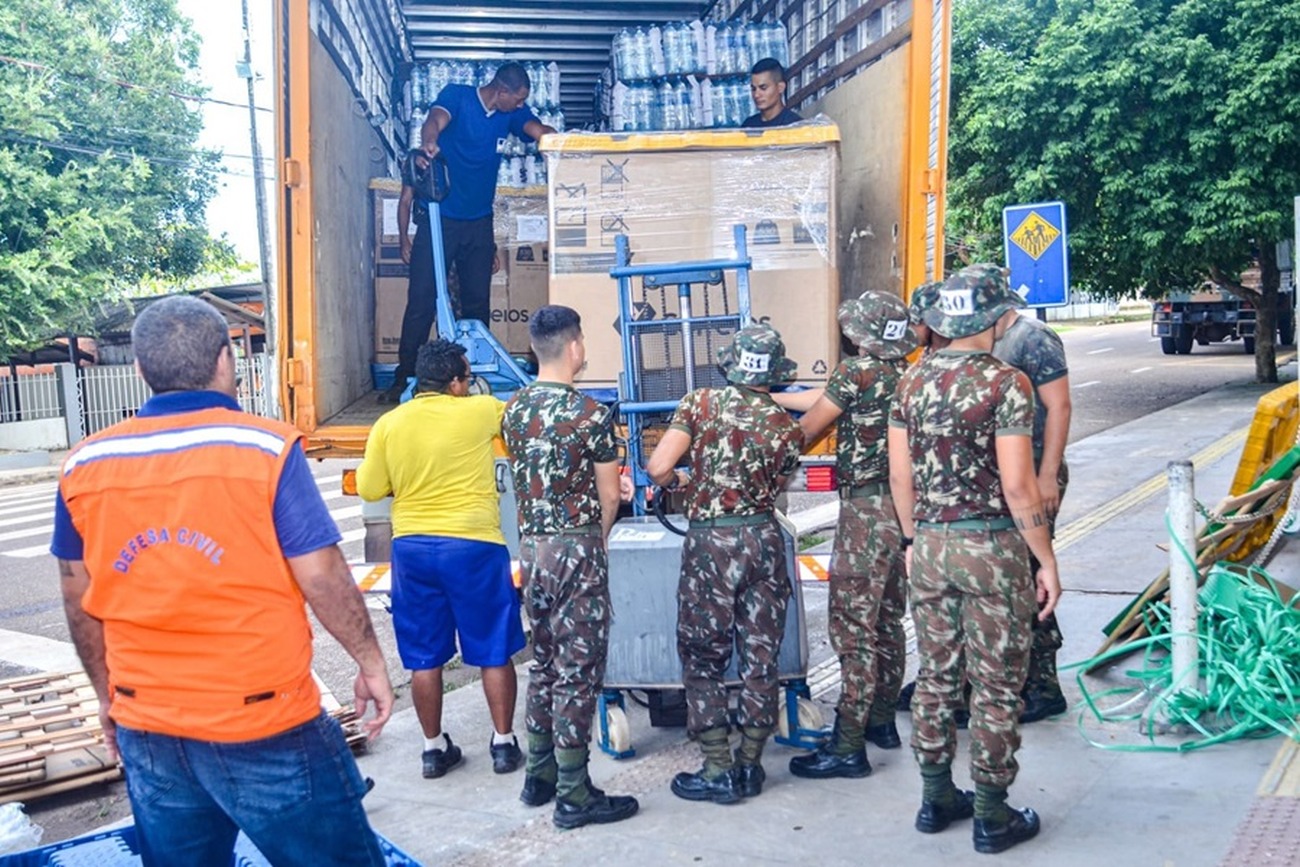 O envio conta com o apoio dos Correios, que fará o translado inicial das remessas em uma carreta