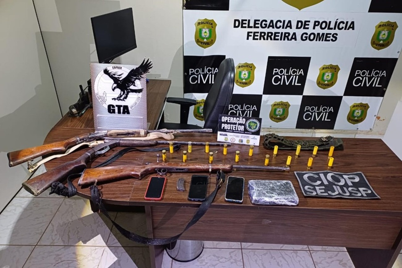 Crédito: Divulgação/Sejusp Crédito: Divulgação/Sejusp