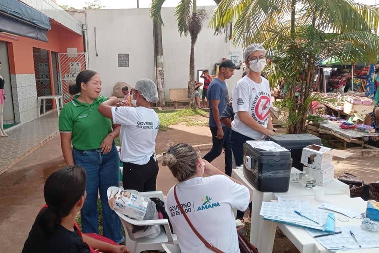 Equipes atuam no município de Oiapoque desde quinta-feira, 1º, reforçando a vacinação