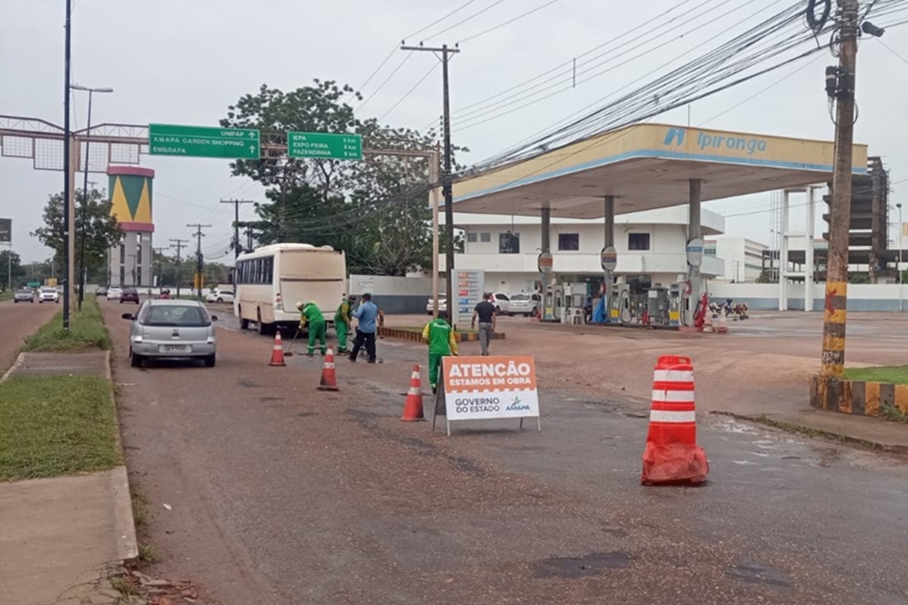 A rodovia já passa pelas obras de requalificação desde dezembro do ano passado