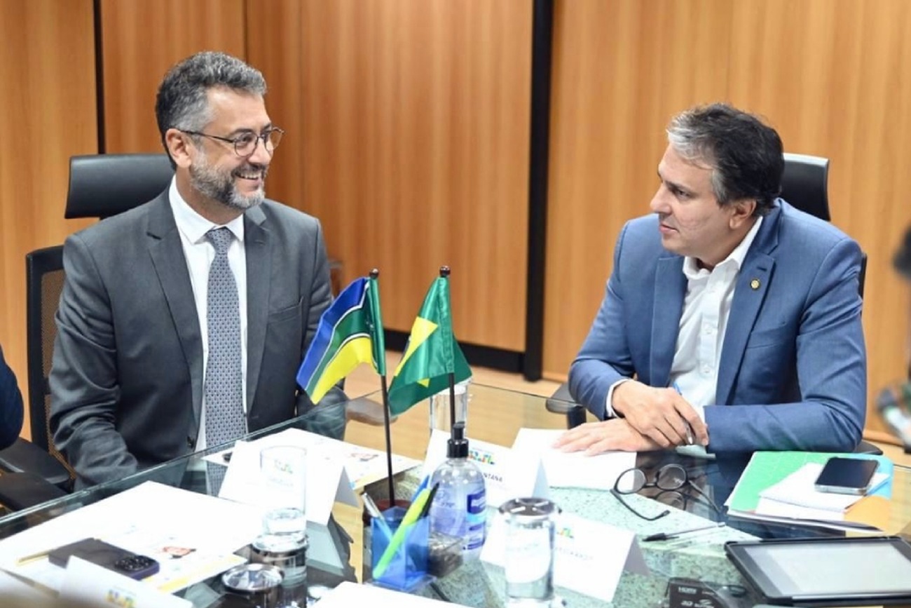 Encontro entre governador Clécio Luís e ministro Camilo Santana vão garantir obras para a educação no Amapá