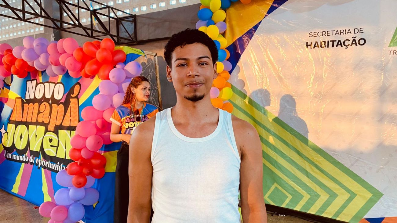 Estudante de enfermagem e morador do conjunto residencial Miracema, Robson Magaive