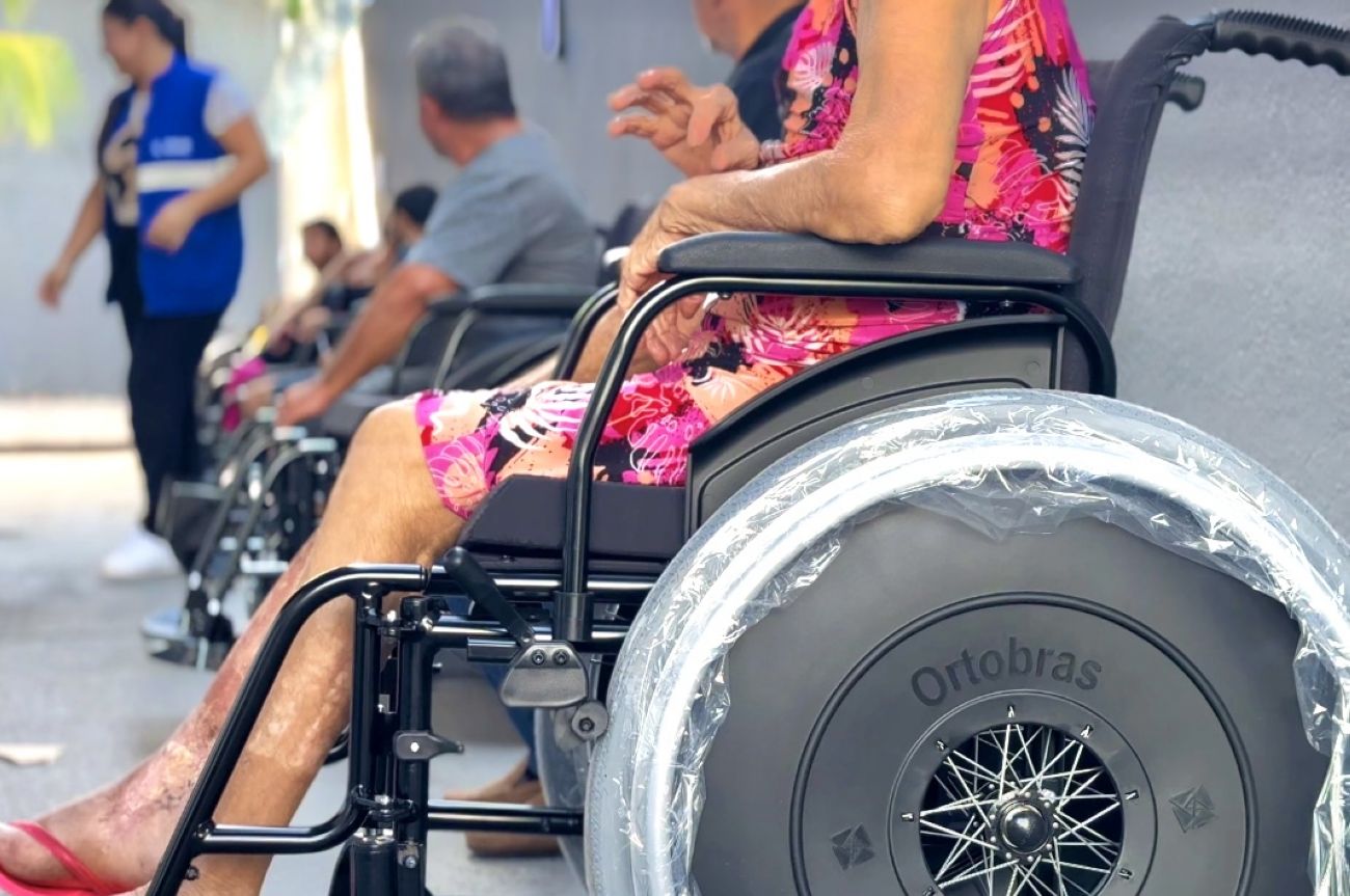 As ações do Reabilita Amapá acontecem em todo o estado, descentralizando os atendimentos e entregas.