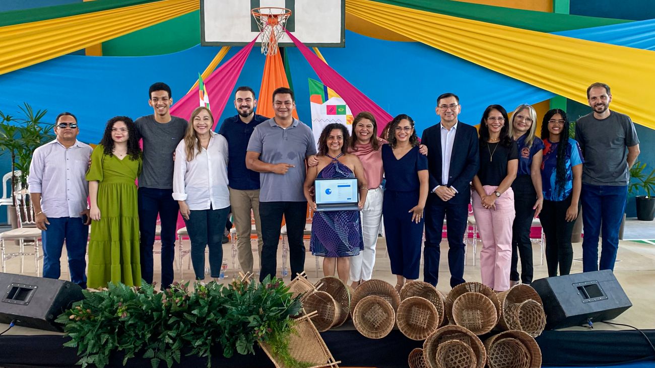 Esta é a nona escola entregue em um 1 ano e 6 meses da atual gestão