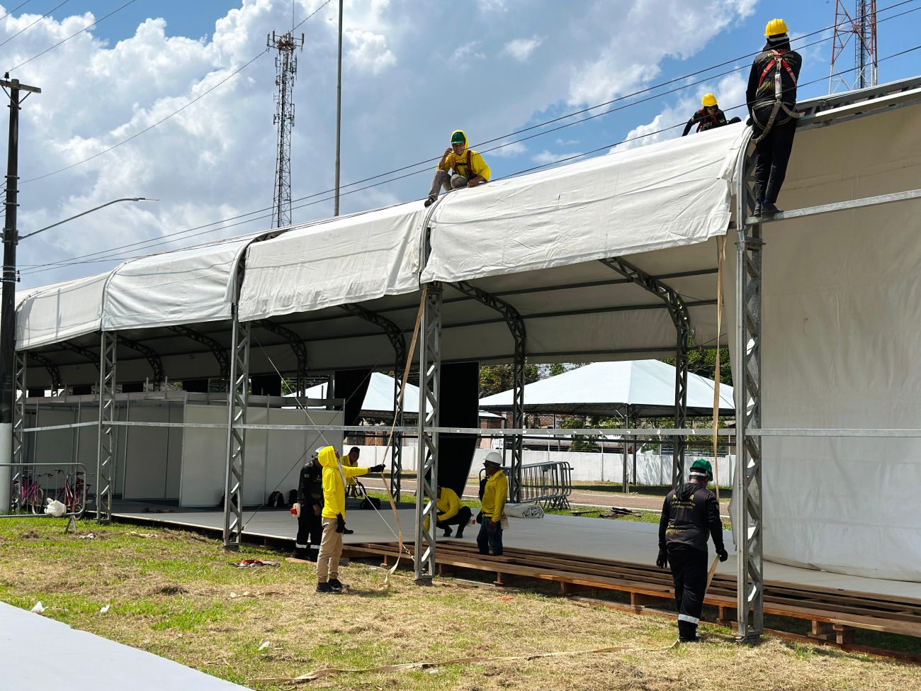 Ao todo, o espaço soma 41 mil metros quadrados