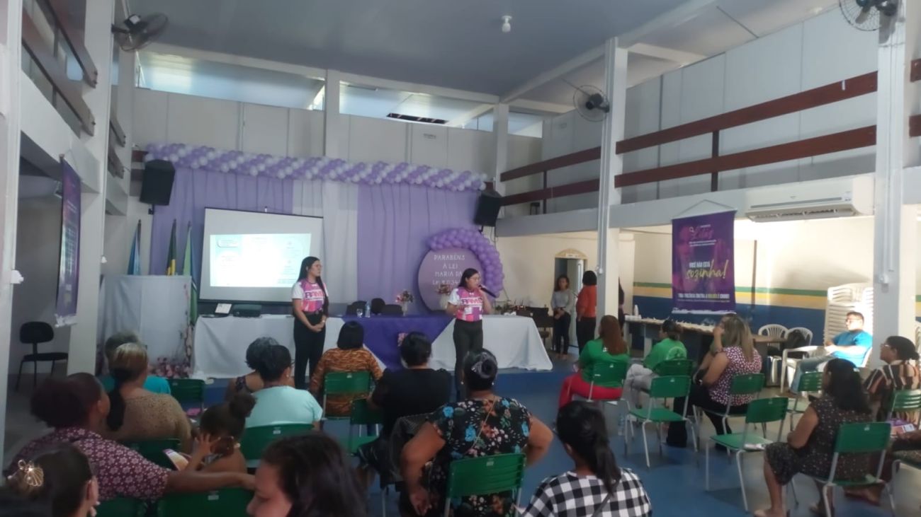 Abertura da campanha do ’Agosto Lilás’, em Tartarugalzinho