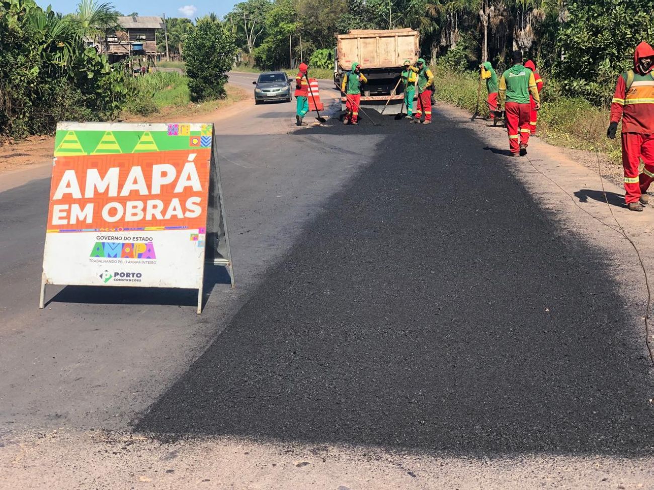Ação faz parte dos serviços de manutenção de todas as rodovias
