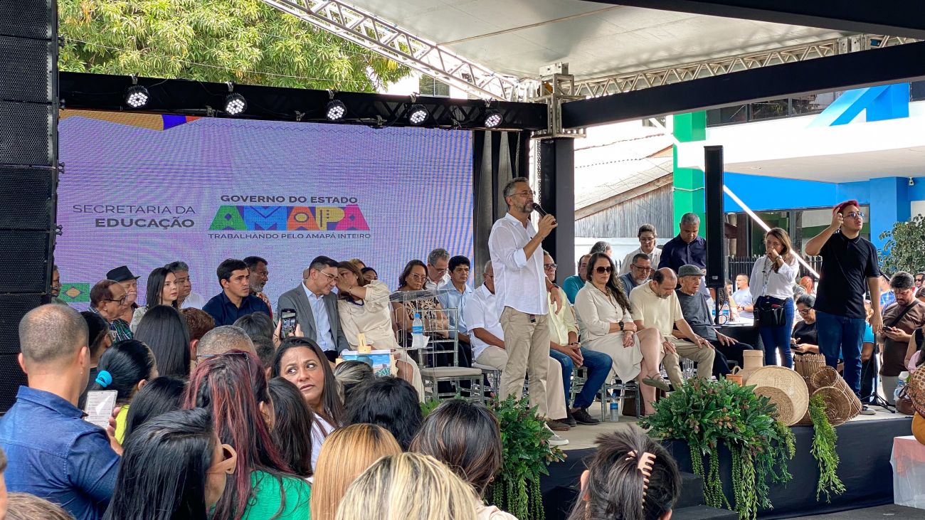 Novo Cândido Portinari é a 12ª obra da educação entregue em um ano e sete meses pelo Governo do Amapá