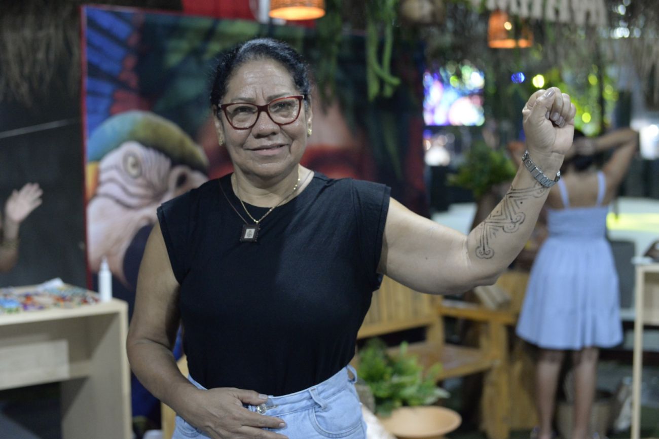 Maria Lúcia Mascarenhas, de 63 anos, destaca que os povos originários são fonte inesgotável de ancestralidade