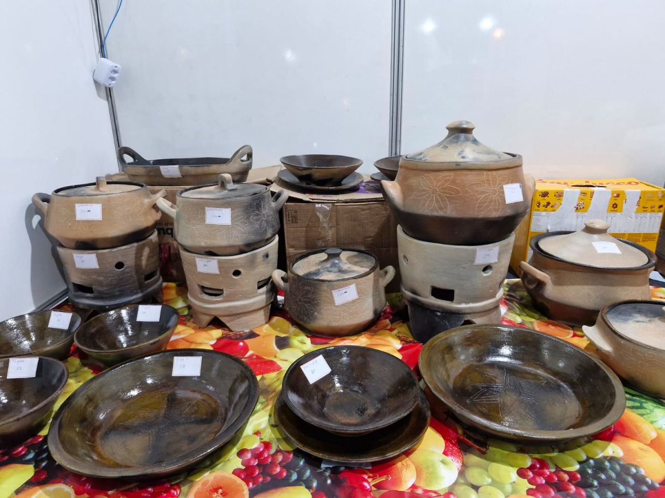 Louças tradicionais do Maruanu podem ser encontradas na 53ª Expofeira