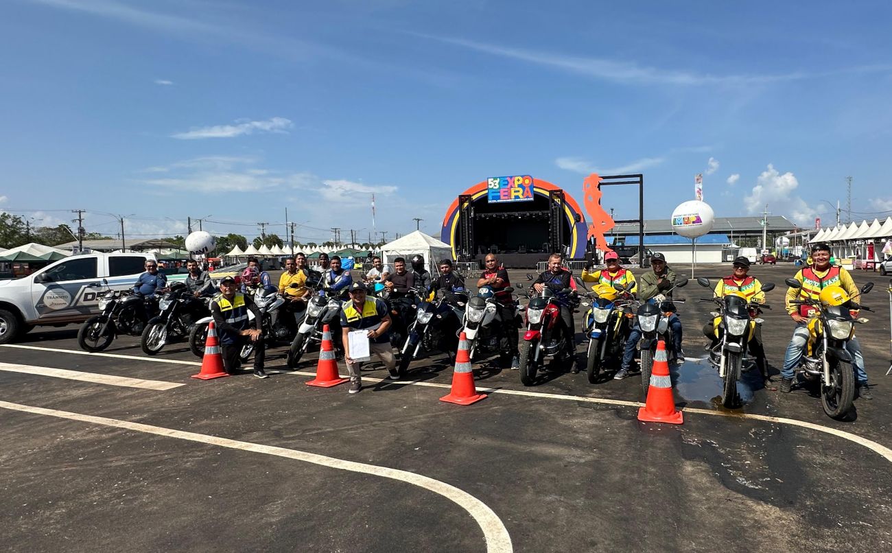 O curso reuniu módulos teóricos e práticos sobre a profissão de mototaxista