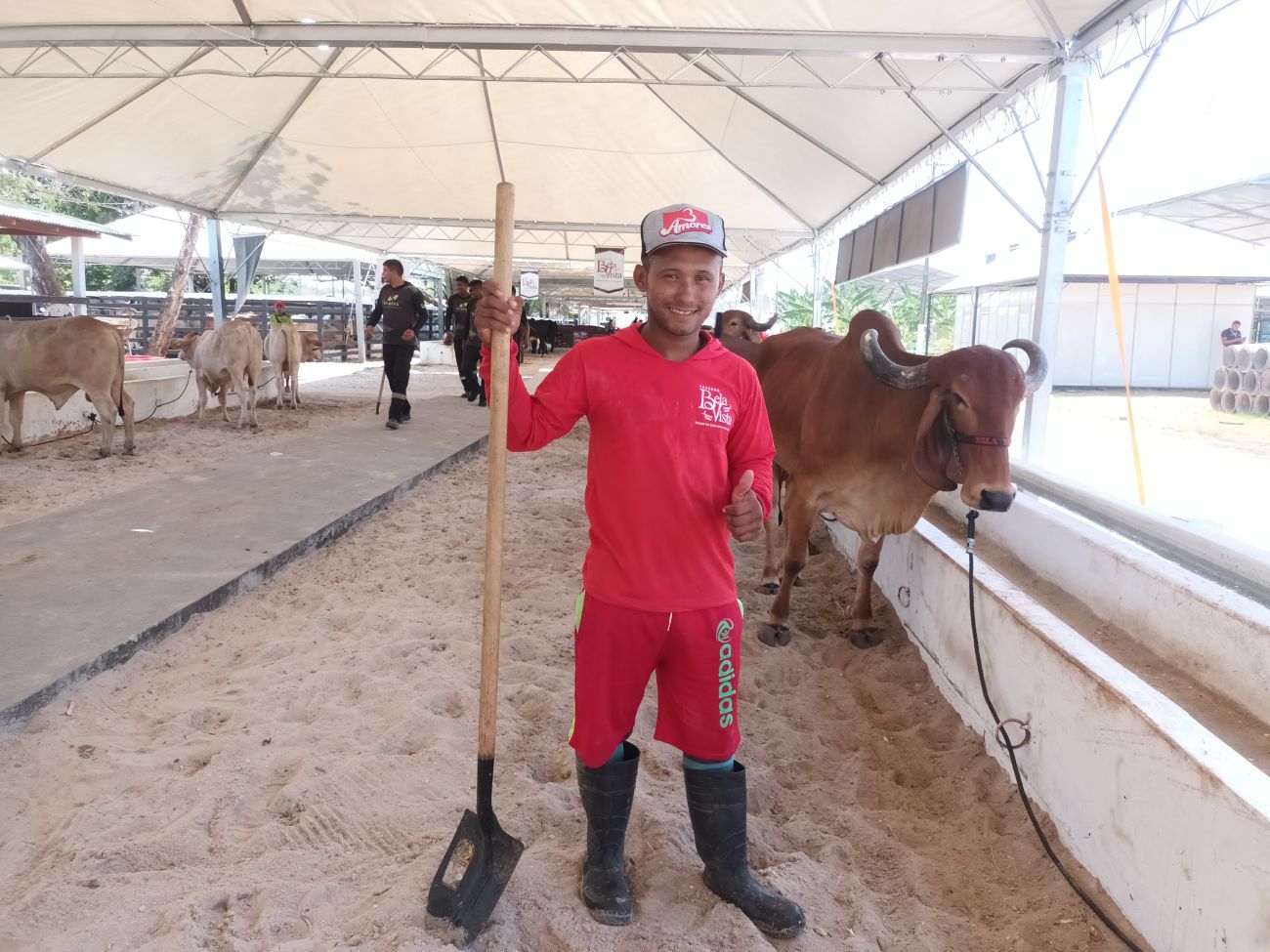 André Fernando dos Santos, de 26 anos conseguiu emprego pela oferta de trabalho na 53ª Expofeira