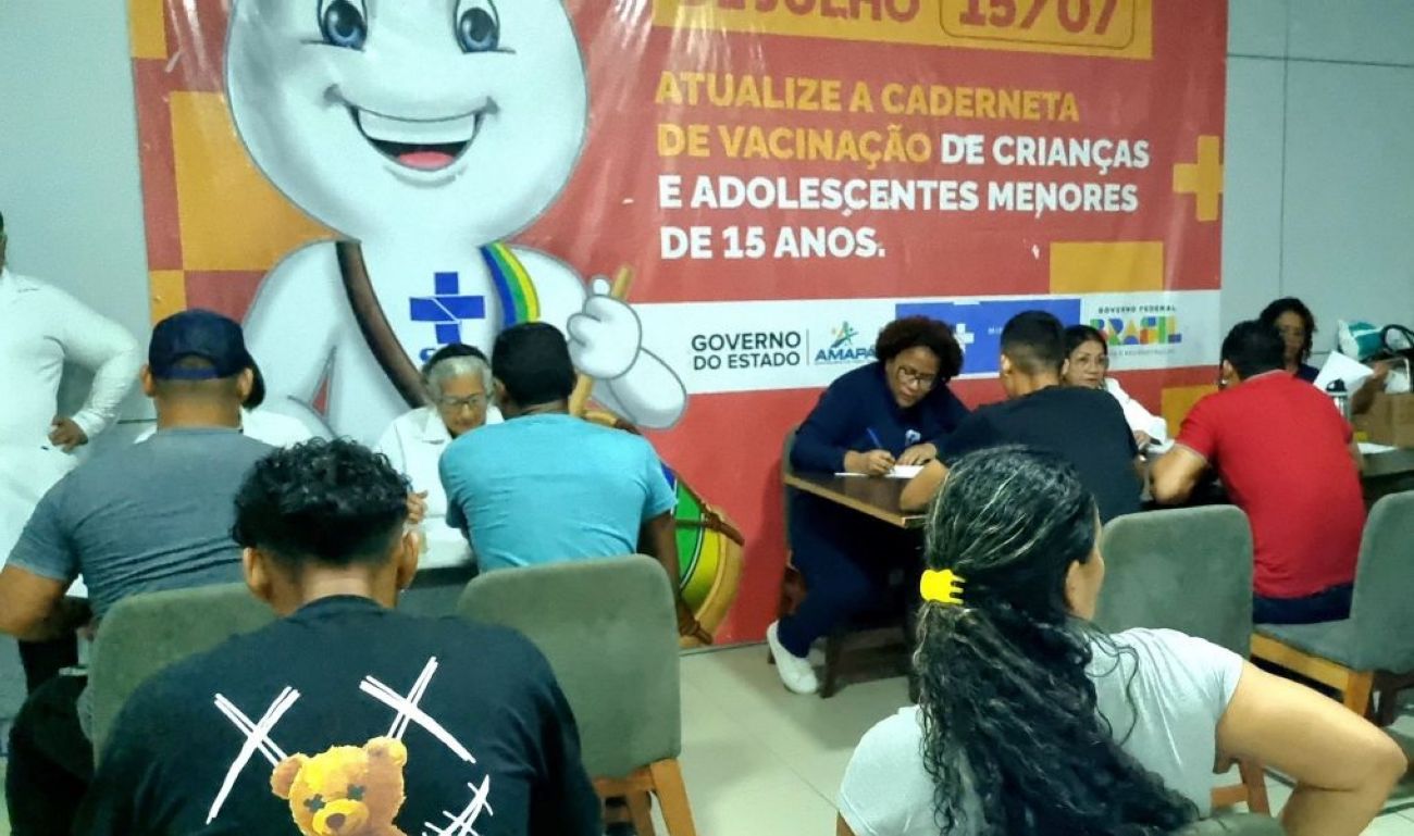 Brigadistas florestais recebem atendimento de imunização da SVS