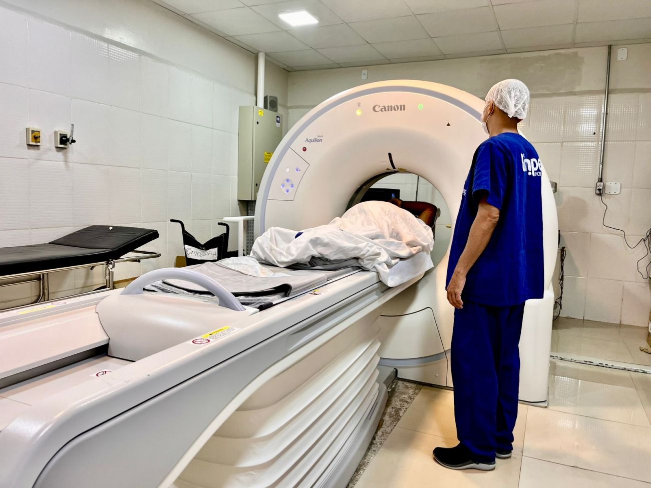 Exames são ofertados a pacientes internados no hospital, obedecendo o fluxo de urgência e emergência