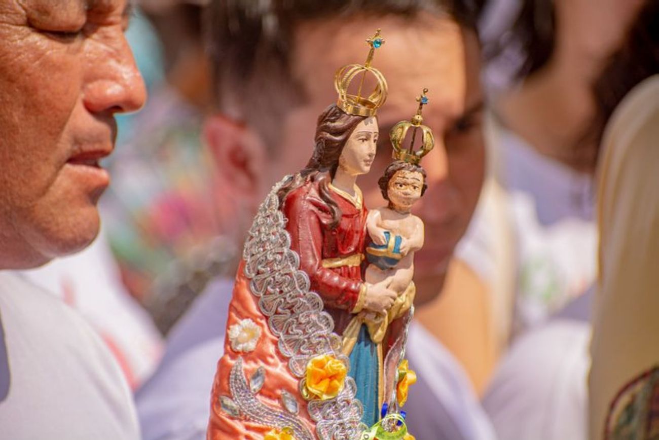 Virgem de Nazaré é considerada a Rainha da Amazônia pelos devotos católicos