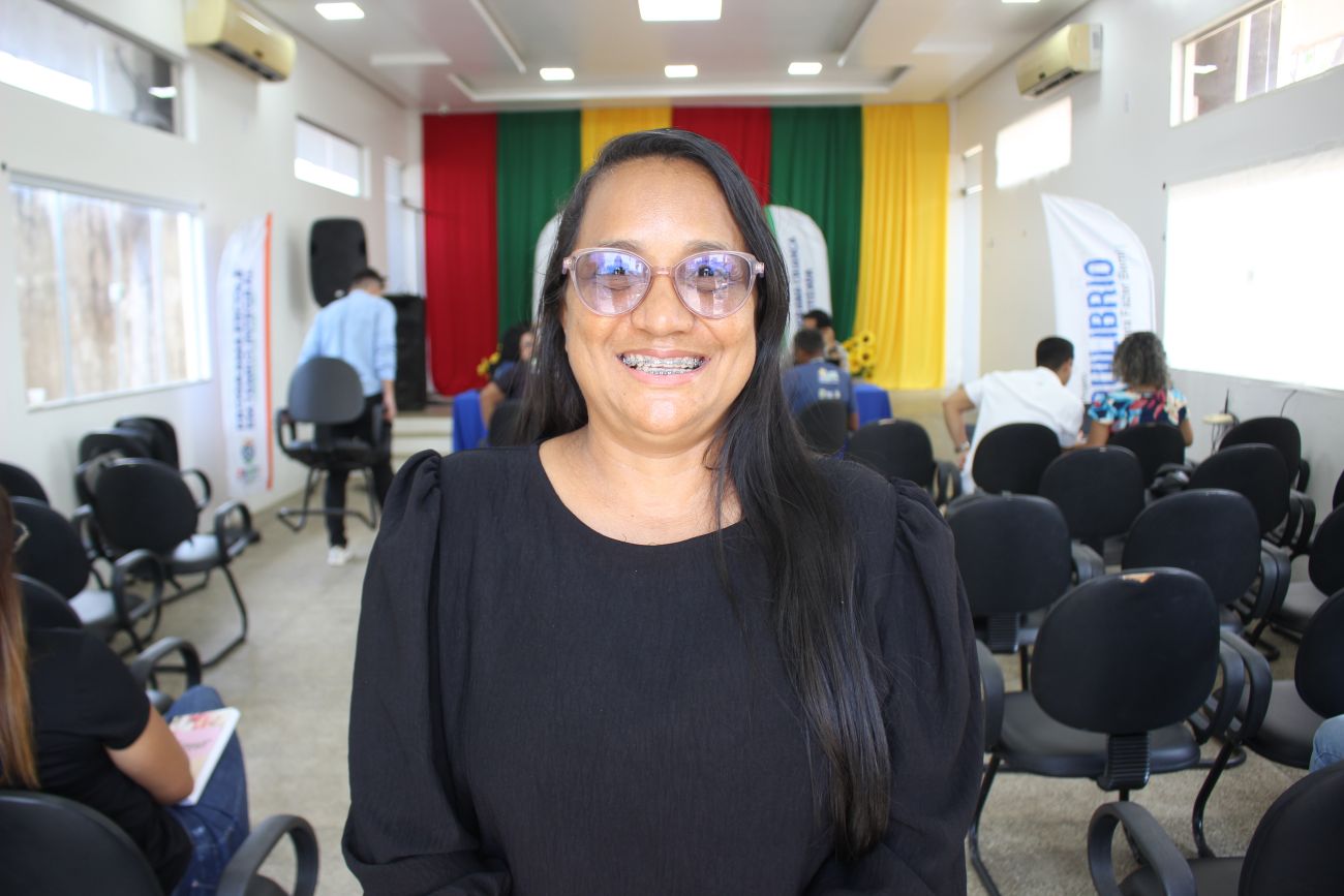 Professora Ana Cristina Lima é técnica do município de Vitória do Jari