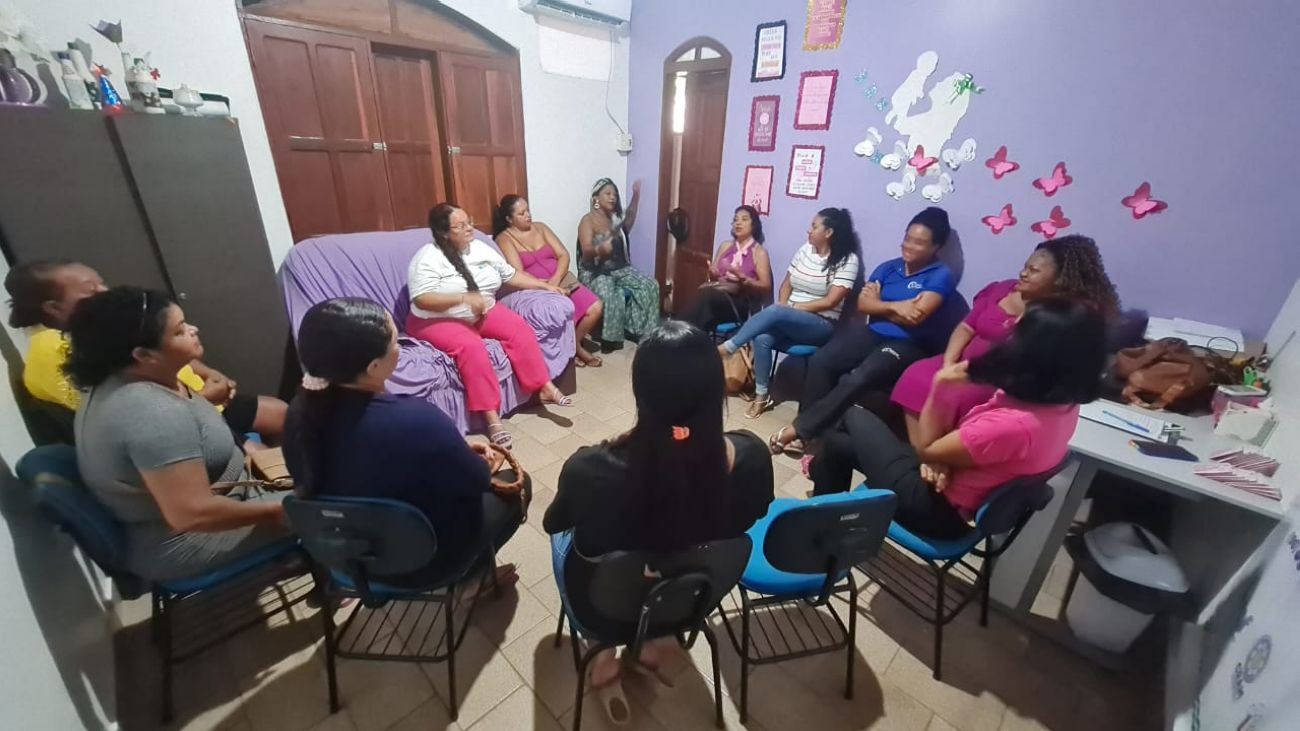 Momento de interação faz parte da campanha do Outubro Rosa