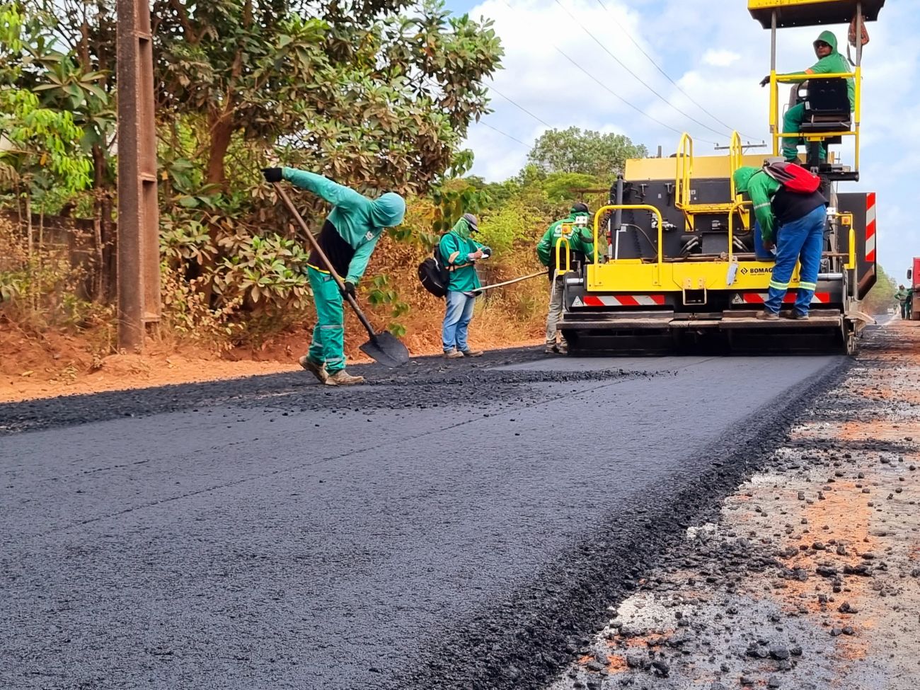 Primeira etapa do projeto foi entregue em dezembro de 2023, com a pavimentação de 850 metros da via