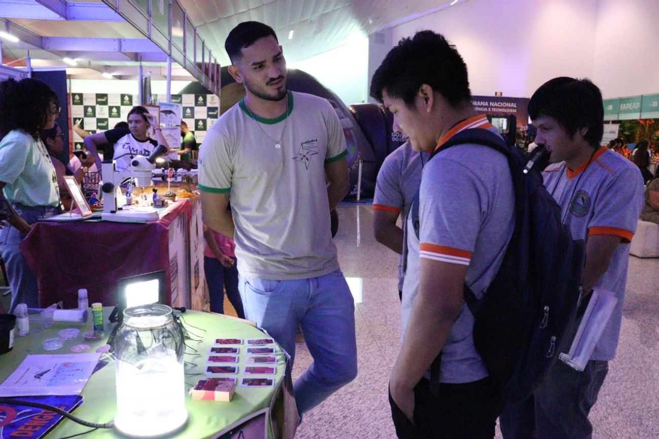 Exposições do Iepa na 21ª Semana Nacional de Ciência e Tecnologia despertam interesse dos visitantes