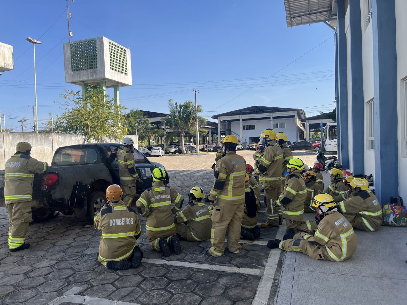 Ação aconteceu no pátio do Departamento Estadual de Trânsito do Amapá