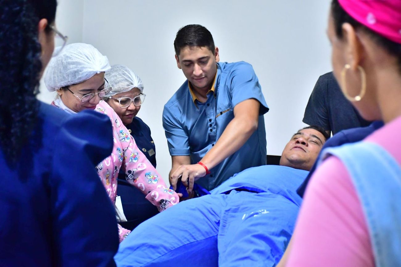 Capacitação promoveu o entendimento aos profissionais da UPA sobre a contenção física e química e mecânica