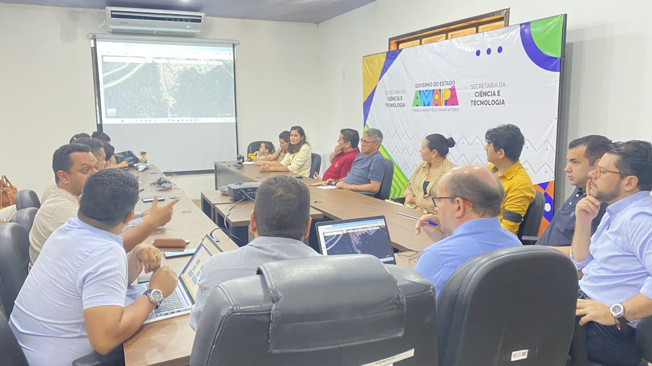 Encontro deliberou sobre área onde a 'Cidade das Startups' será montada, na área industrial de Macapá e Santana