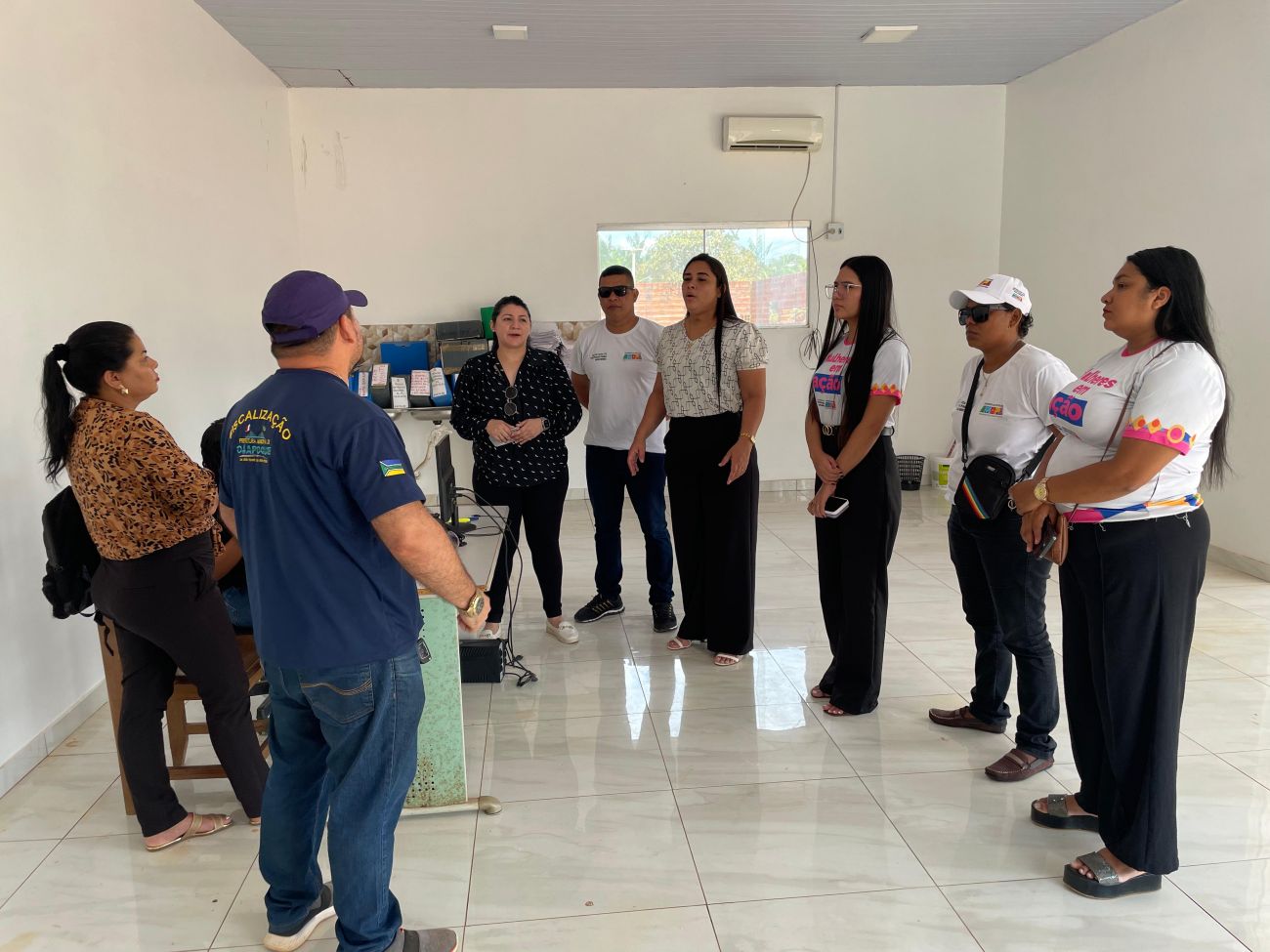 Visita às lideranças do bairro Infraero