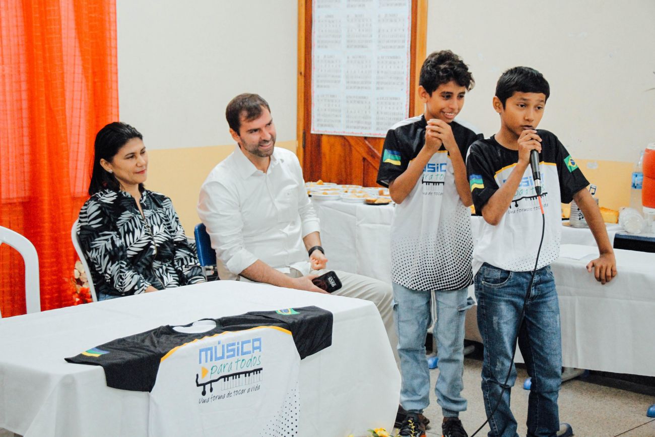 Projeto da Segurança Pública do Amapá incentiva a prática musical por crianças e adolescentes