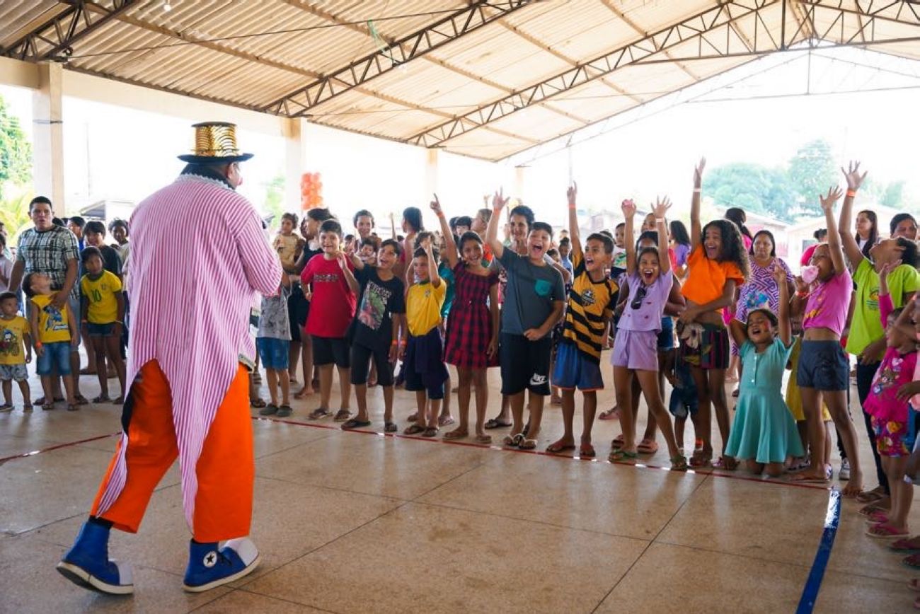 Programação encerrou a edição deste ano do projeto "Criança Feliz"